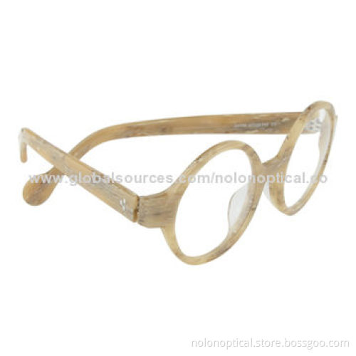 Round Asian Acetaet Optical Frame